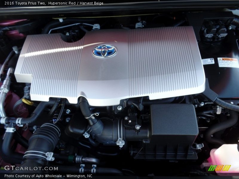 Hypersonic Red / Harvest Beige 2016 Toyota Prius Two