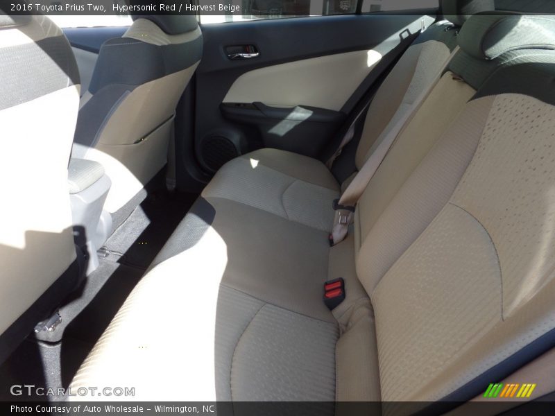 Hypersonic Red / Harvest Beige 2016 Toyota Prius Two