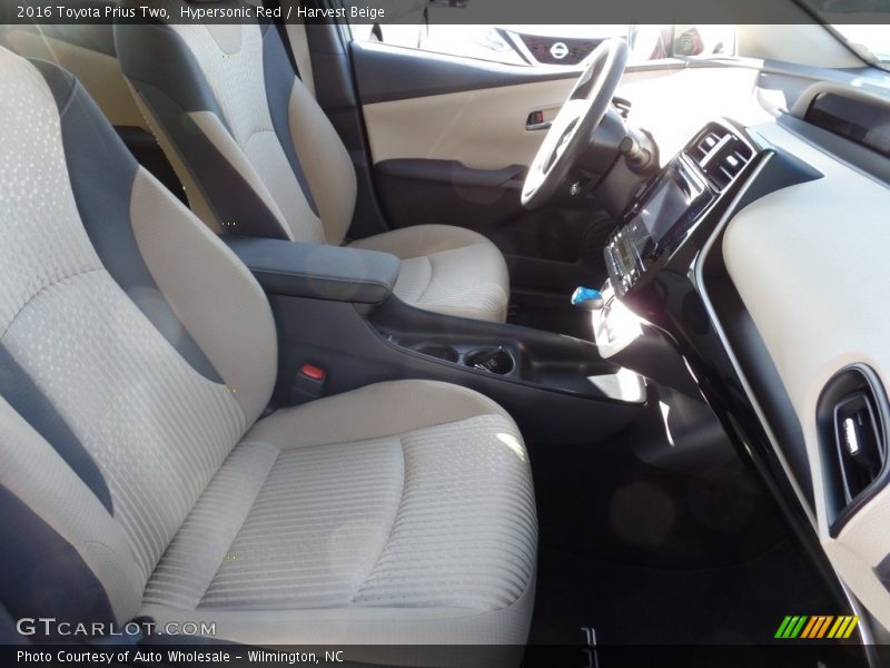 Hypersonic Red / Harvest Beige 2016 Toyota Prius Two