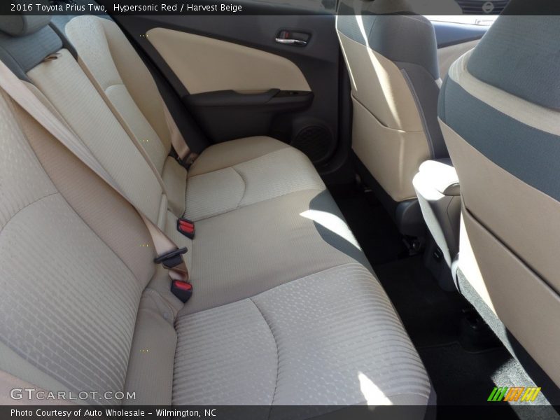 Hypersonic Red / Harvest Beige 2016 Toyota Prius Two