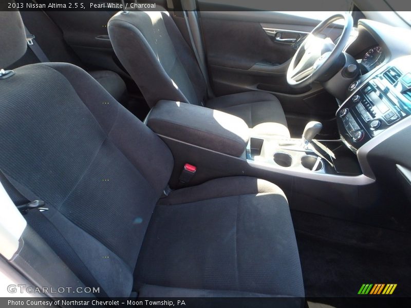 Pearl White / Charcoal 2013 Nissan Altima 2.5 S