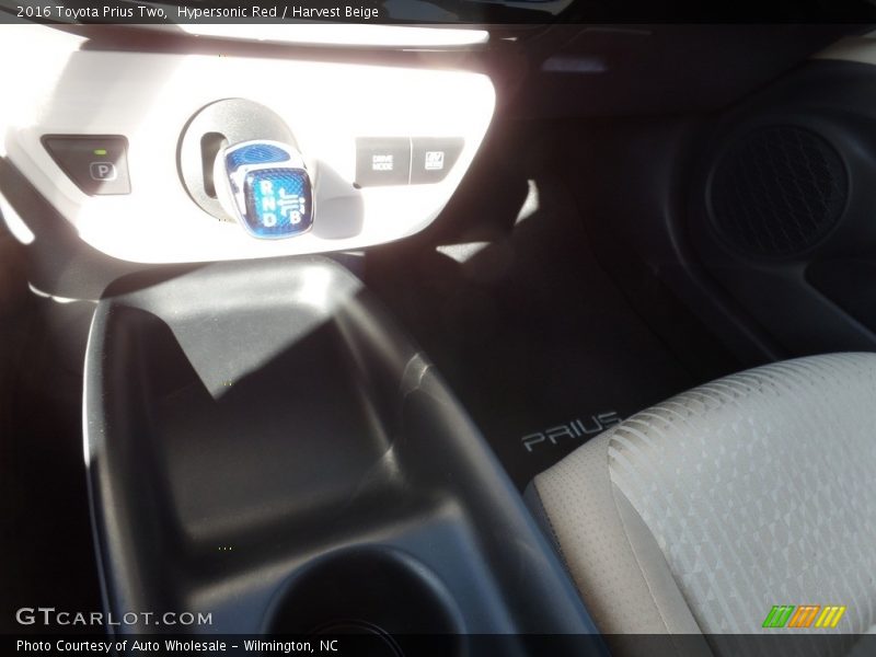 Hypersonic Red / Harvest Beige 2016 Toyota Prius Two