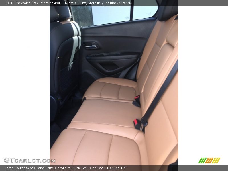 Nightfall Gray Metallic / Jet Black/Brandy 2018 Chevrolet Trax Premier AWD