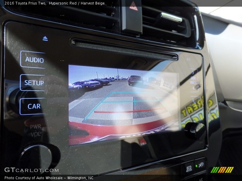 Hypersonic Red / Harvest Beige 2016 Toyota Prius Two