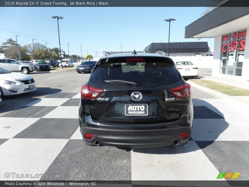 Jet Black Mica / Black 2016 Mazda CX-5 Grand Touring