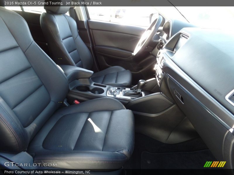 Jet Black Mica / Black 2016 Mazda CX-5 Grand Touring