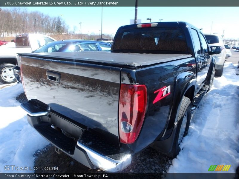 Black / Very Dark Pewter 2005 Chevrolet Colorado LS Crew Cab