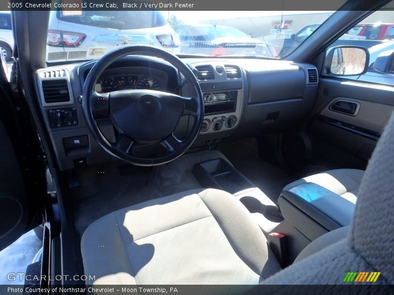 Black / Very Dark Pewter 2005 Chevrolet Colorado LS Crew Cab