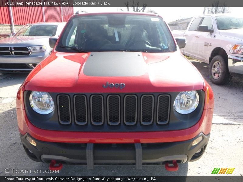 Colorado Red / Black 2018 Jeep Renegade Trailhawk 4x4
