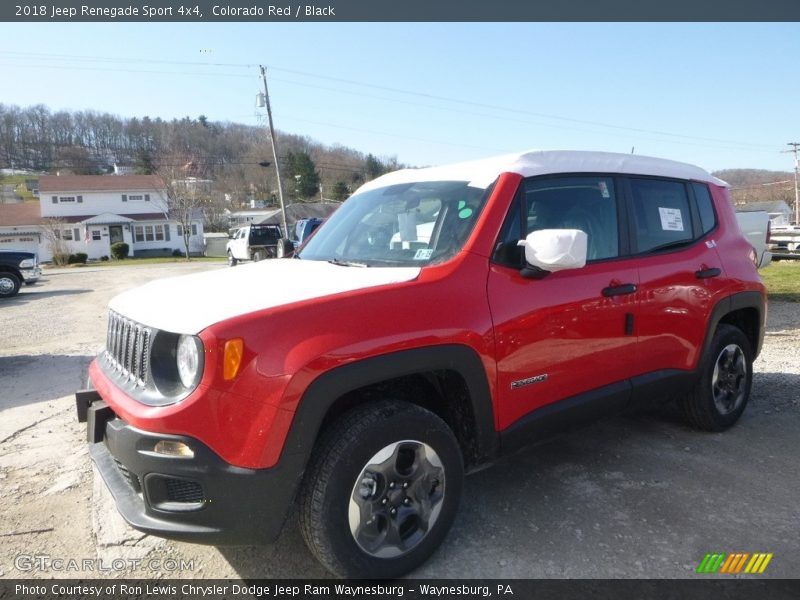 Colorado Red / Black 2018 Jeep Renegade Sport 4x4