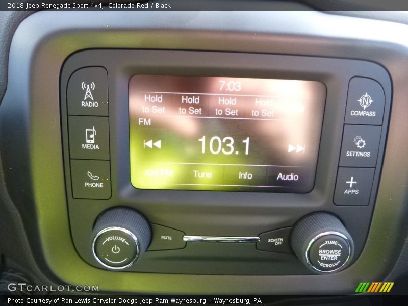 Colorado Red / Black 2018 Jeep Renegade Sport 4x4