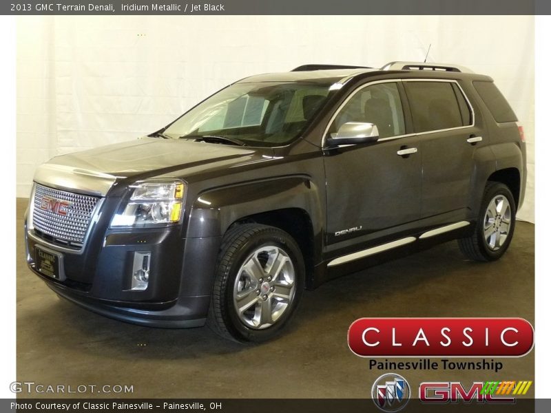 Iridium Metallic / Jet Black 2013 GMC Terrain Denali