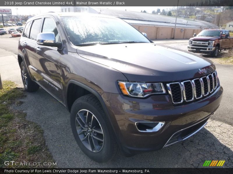 Walnut Brown Metallic / Black 2018 Jeep Grand Cherokee Limited 4x4