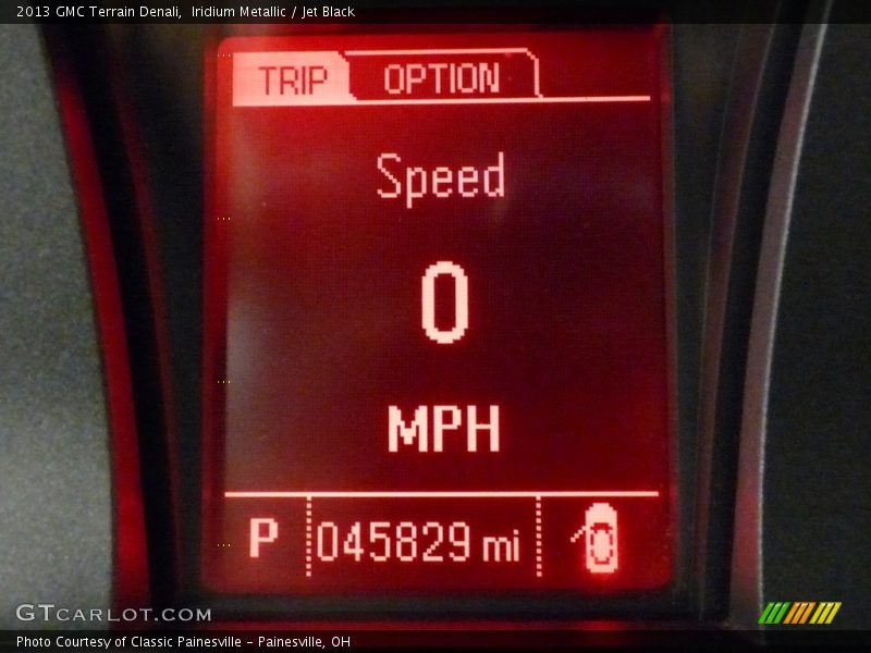 Iridium Metallic / Jet Black 2013 GMC Terrain Denali