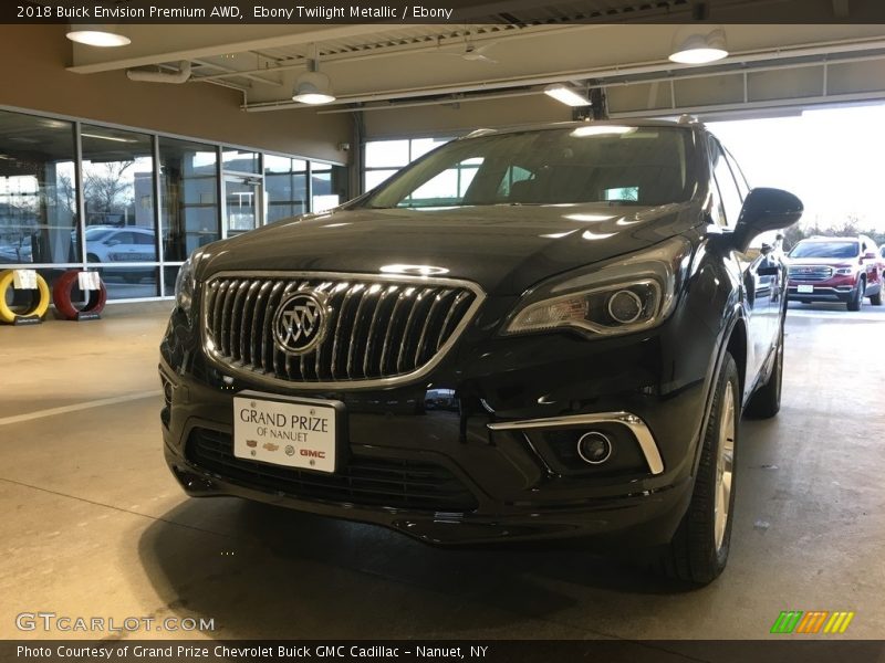 Ebony Twilight Metallic / Ebony 2018 Buick Envision Premium AWD