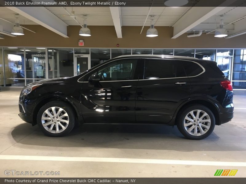 Ebony Twilight Metallic / Ebony 2018 Buick Envision Premium AWD