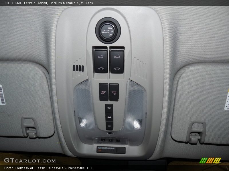 Iridium Metallic / Jet Black 2013 GMC Terrain Denali