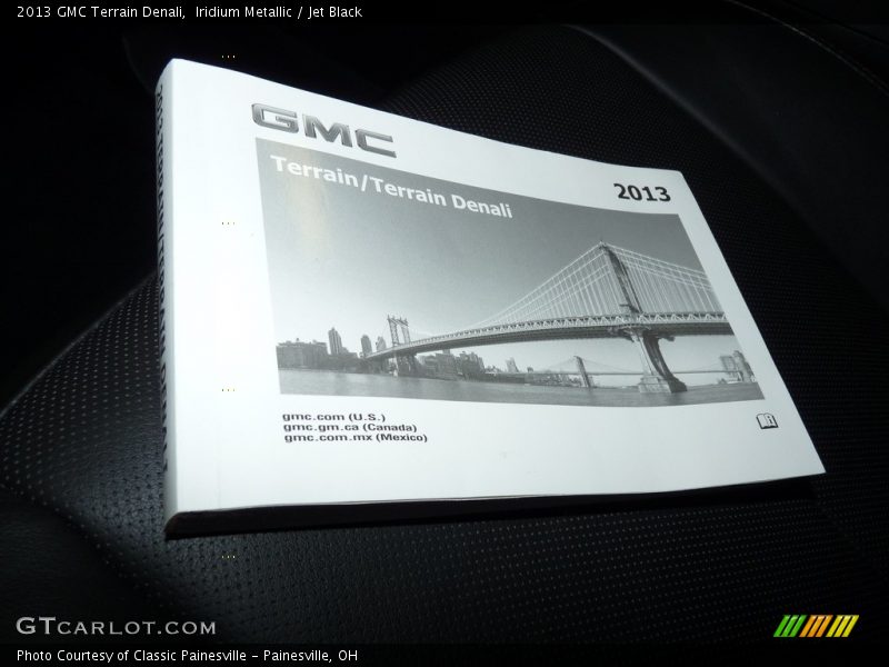 Iridium Metallic / Jet Black 2013 GMC Terrain Denali