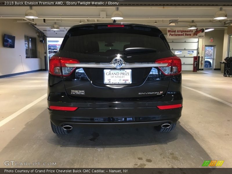 Ebony Twilight Metallic / Ebony 2018 Buick Envision Premium AWD