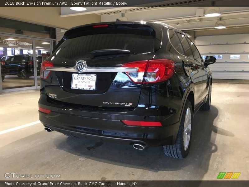 Ebony Twilight Metallic / Ebony 2018 Buick Envision Premium AWD