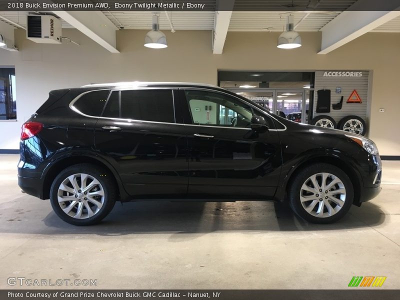 Ebony Twilight Metallic / Ebony 2018 Buick Envision Premium AWD