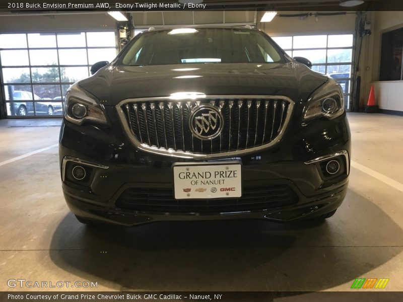 Ebony Twilight Metallic / Ebony 2018 Buick Envision Premium AWD