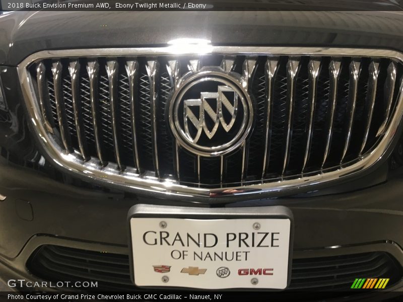 Ebony Twilight Metallic / Ebony 2018 Buick Envision Premium AWD