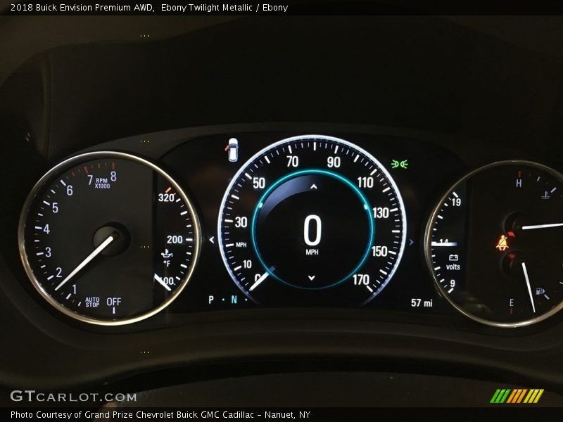 Ebony Twilight Metallic / Ebony 2018 Buick Envision Premium AWD