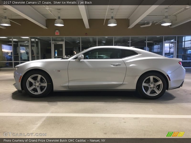 Silver Ice Metallic / Jet Black 2017 Chevrolet Camaro LT Coupe