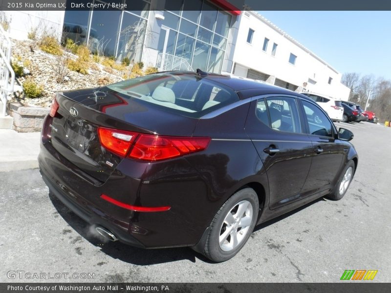 Dark Cherry / Beige 2015 Kia Optima LX