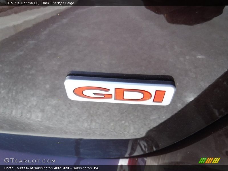 Dark Cherry / Beige 2015 Kia Optima LX