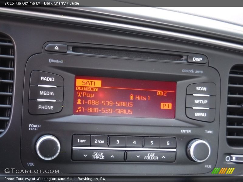 Dark Cherry / Beige 2015 Kia Optima LX