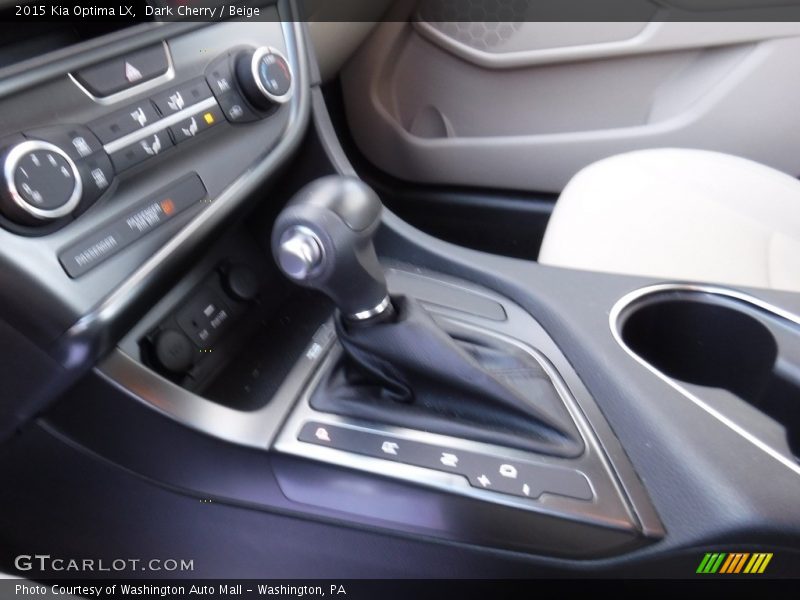 Dark Cherry / Beige 2015 Kia Optima LX