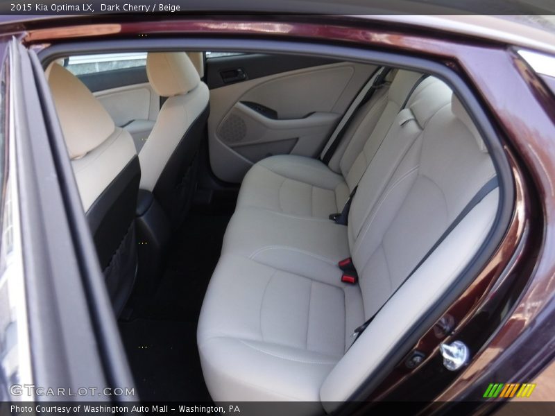 Dark Cherry / Beige 2015 Kia Optima LX