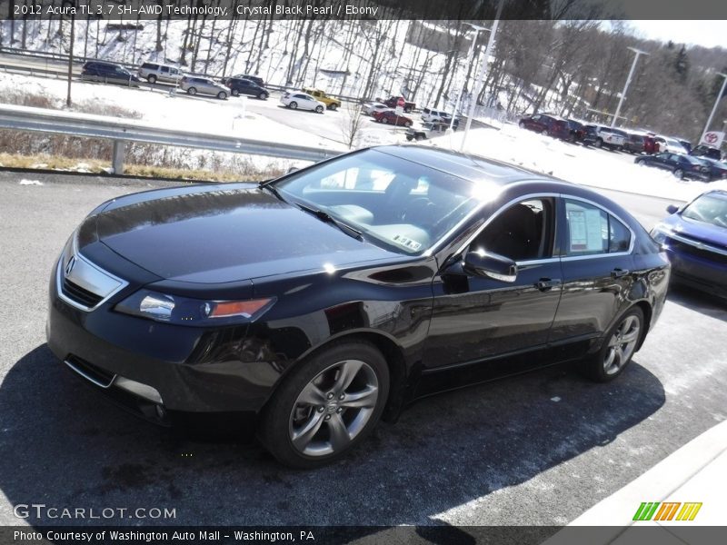Crystal Black Pearl / Ebony 2012 Acura TL 3.7 SH-AWD Technology