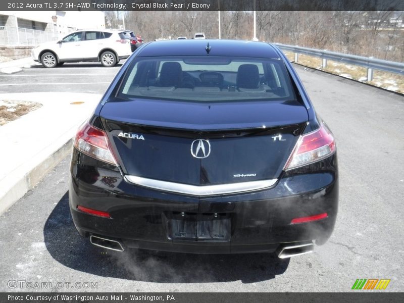 Crystal Black Pearl / Ebony 2012 Acura TL 3.7 SH-AWD Technology