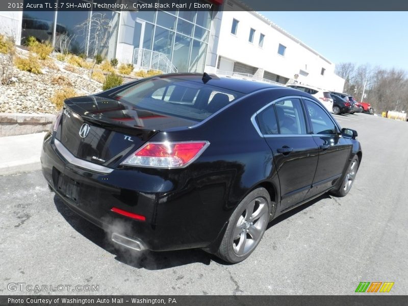 Crystal Black Pearl / Ebony 2012 Acura TL 3.7 SH-AWD Technology
