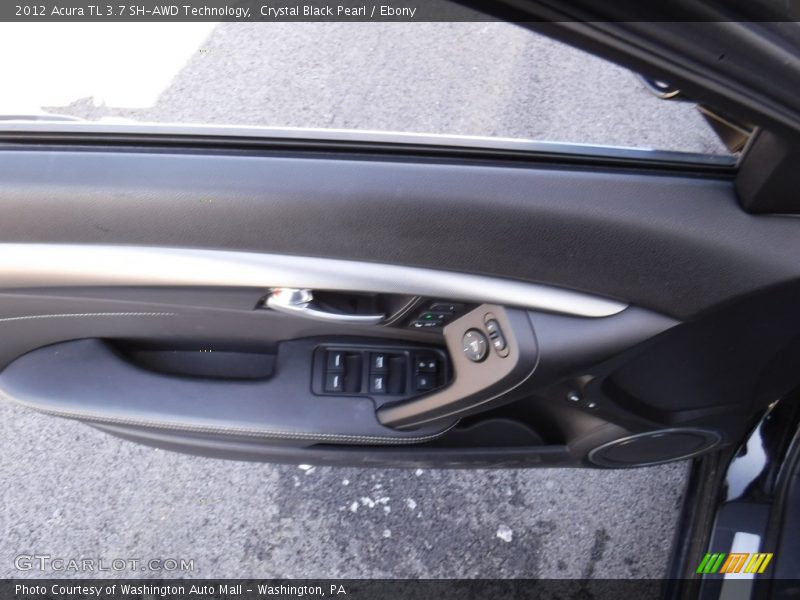 Crystal Black Pearl / Ebony 2012 Acura TL 3.7 SH-AWD Technology