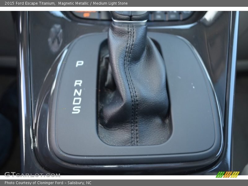 Magnetic Metallic / Medium Light Stone 2015 Ford Escape Titanium