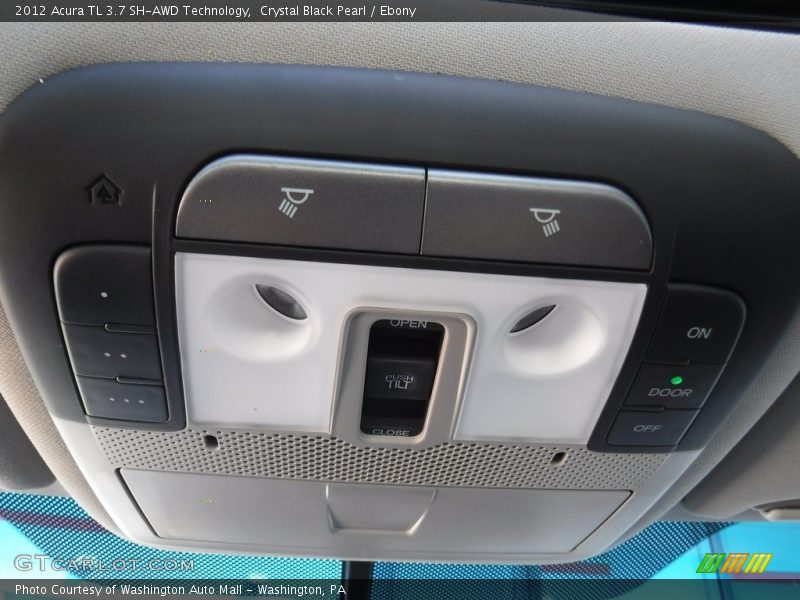 Crystal Black Pearl / Ebony 2012 Acura TL 3.7 SH-AWD Technology