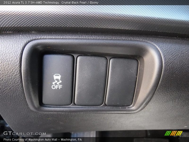 Crystal Black Pearl / Ebony 2012 Acura TL 3.7 SH-AWD Technology