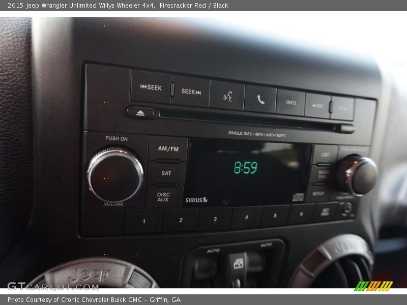 Firecracker Red / Black 2015 Jeep Wrangler Unlimited Willys Wheeler 4x4