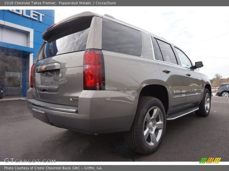 Pepperdust Metallic / Cocoa/Dune 2018 Chevrolet Tahoe Premier