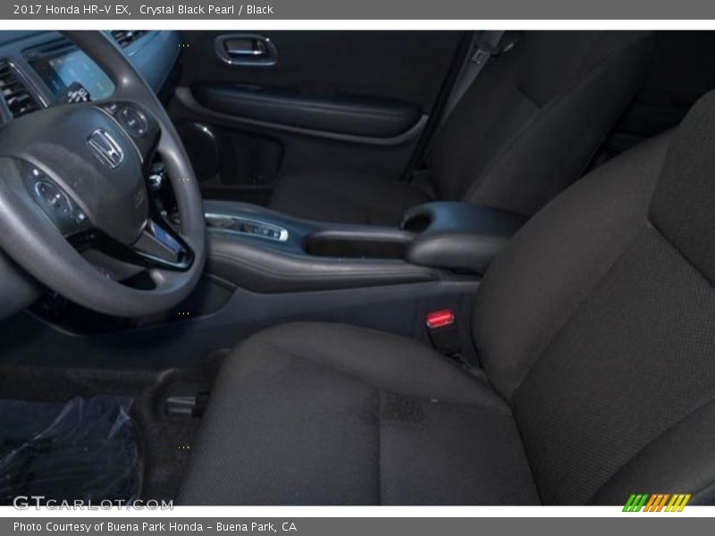 Crystal Black Pearl / Black 2017 Honda HR-V EX