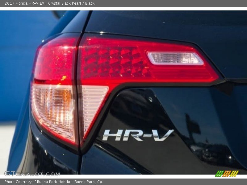 Crystal Black Pearl / Black 2017 Honda HR-V EX