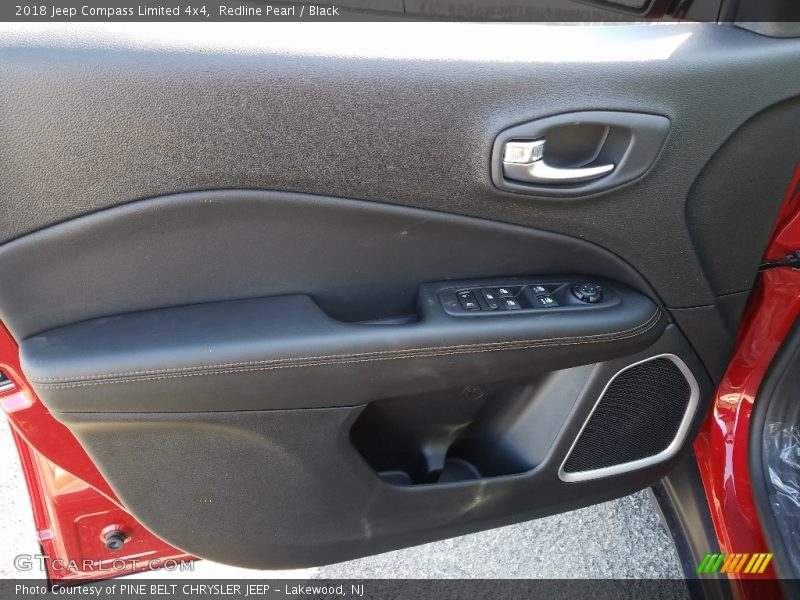 Redline Pearl / Black 2018 Jeep Compass Limited 4x4
