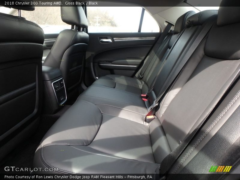 Gloss Black / Black 2018 Chrysler 300 Touring AWD