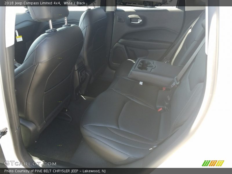 White / Black 2018 Jeep Compass Limited 4x4