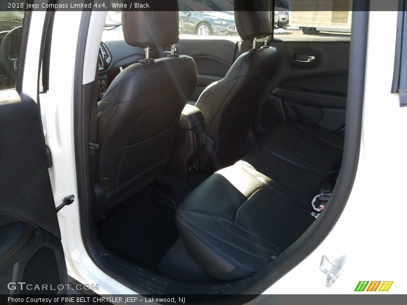 White / Black 2018 Jeep Compass Limited 4x4