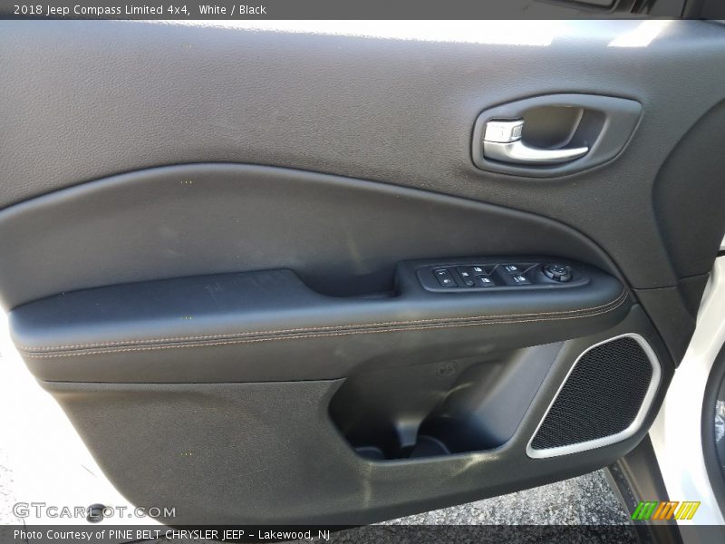White / Black 2018 Jeep Compass Limited 4x4